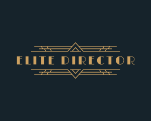 Luxury Art Deco Boutique logo design