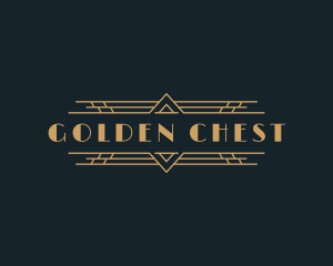 Luxury Art Deco Boutique logo design