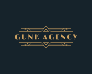 Luxury Art Deco Boutique logo design