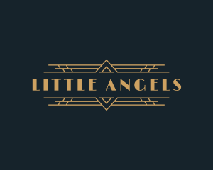 Luxury Art Deco Boutique logo design