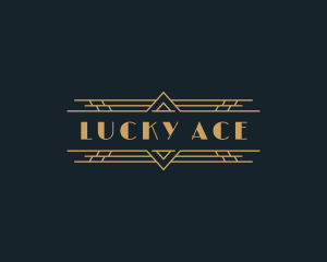 Luxury Art Deco Boutique logo design