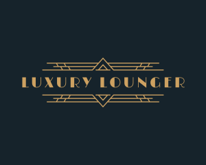 Luxury Art Deco Boutique logo design