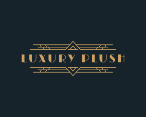 Luxury Art Deco Boutique logo design