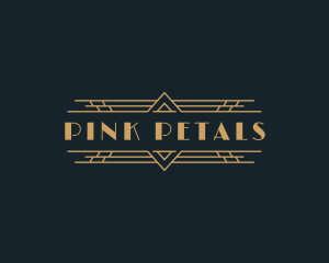 Luxury Art Deco Boutique logo design