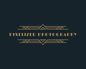 Luxury Art Deco Boutique logo design