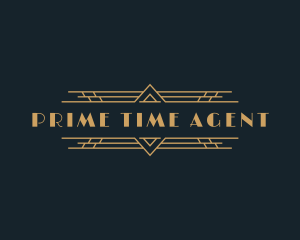 Luxury Art Deco Boutique logo design