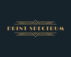 Luxury Art Deco Boutique logo design