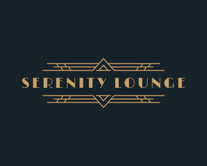 Luxury Art Deco Boutique logo design