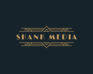 Luxury Art Deco Boutique logo design