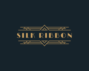 Luxury Art Deco Boutique logo design