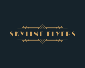 Luxury Art Deco Boutique logo design