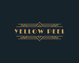 Luxury Art Deco Boutique logo design