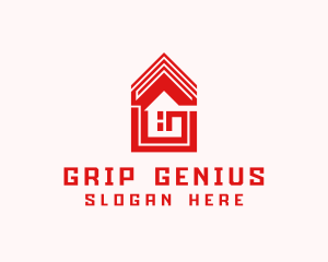 Real Estate Housing Letter G logo design