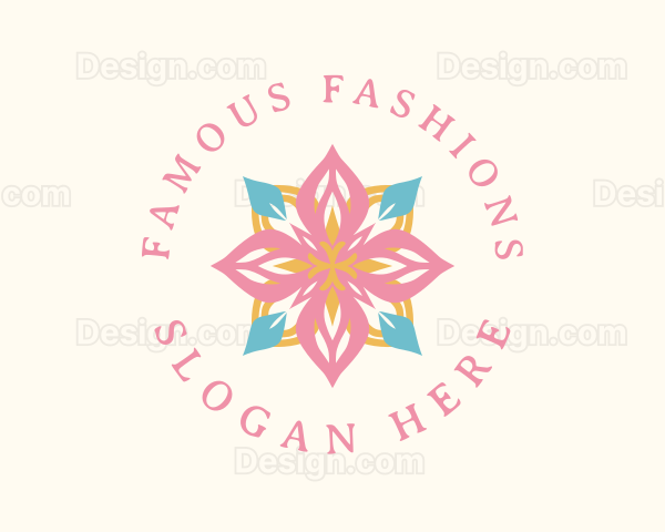 Natural Floral Pattern Logo