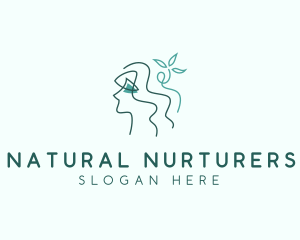 Natural Beauty Botanicals logo design