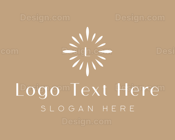 Floral Sun Decor Logo