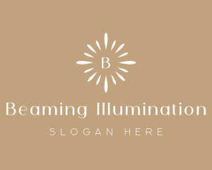 Floral Sun Decor logo design