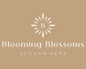 Floral Sun Decor logo design