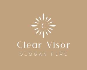 Floral Sun Decor logo design