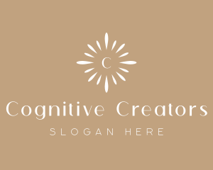 Floral Sun Decor logo design