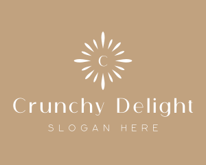 Floral Sun Decor logo design