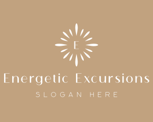 Floral Sun Decor logo design