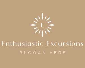 Floral Sun Decor logo design