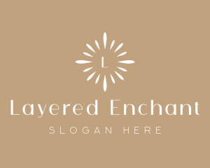 Floral Sun Decor logo design