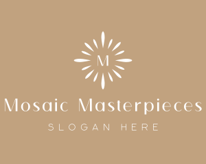 Floral Sun Decor logo design