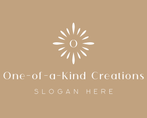 Floral Sun Decor logo design