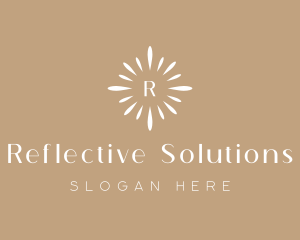 Floral Sun Decor logo design