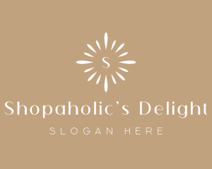 Floral Sun Decor logo design