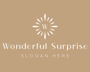 Floral Sun Decor logo design