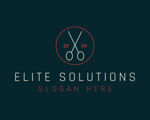 Scissors Stylist Grooming logo
