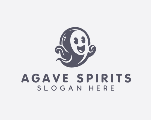 Haunted Ghost Spirit logo design