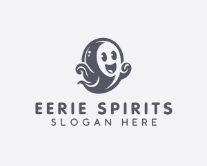 Haunted Ghost Spirit logo design