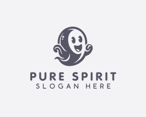 Haunted Ghost Spirit logo design