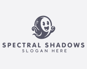 Haunted Ghost Spirit logo design