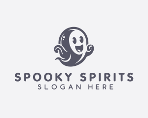 Haunted Ghost Spirit logo design