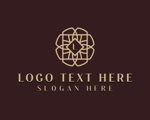 Elegant Flower Garden Logo