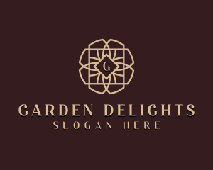 Elegant Flower Garden logo design