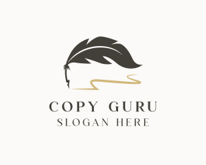 Writer Feather Quill logo