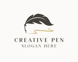 Writer Feather Quill logo