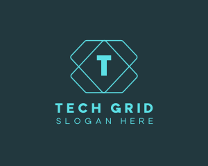 Cyber Tech App logo design