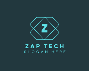 Cyber Tech App logo design