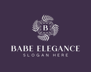 Elegant Floral Boutique logo design