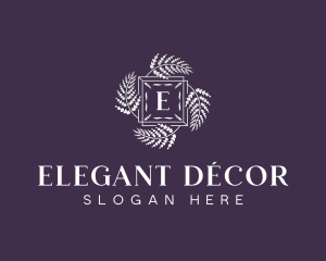 Elegant Floral Boutique logo design