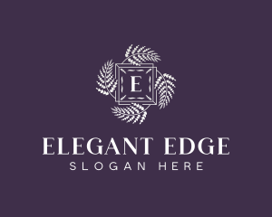 Elegant Floral Boutique logo design