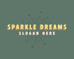 Fireworks Starburst Sparkle logo