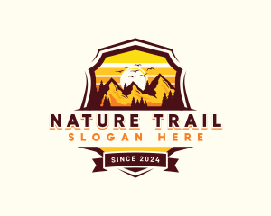 Shield Mountain Outdoor logo design